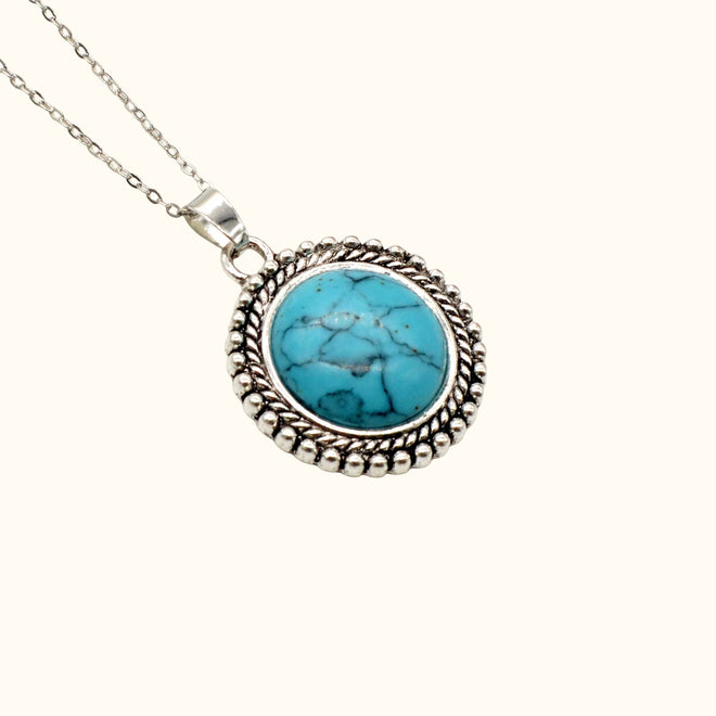 OLIVIA-STONE NECKLACE