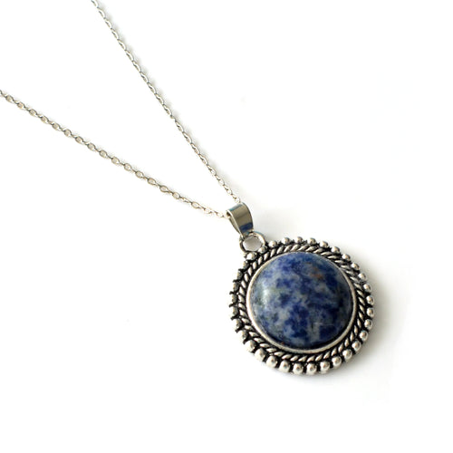 OLIVIA-STONE NECKLACE