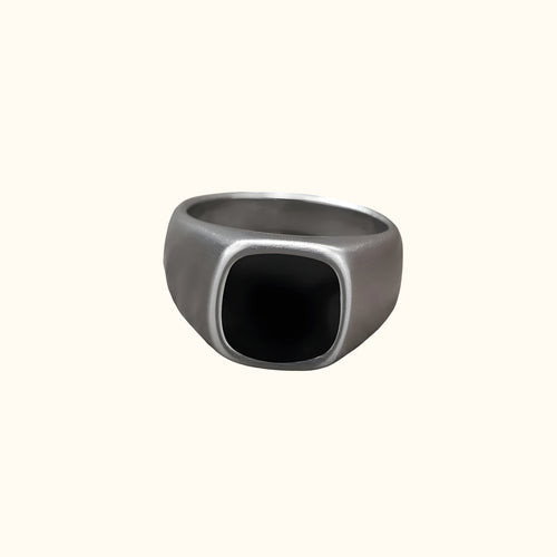 CELINE-BLACK RING