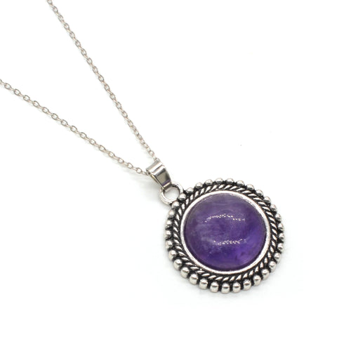 OLIVIA-STONE NECKLACE