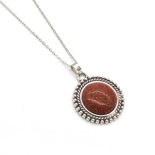 OLIVIA-STONE NECKLACE